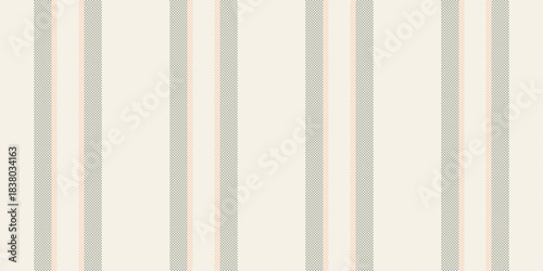 Fervice background textile lines, surface stripe pattern fabric. Caked vector seamless vertical texture in linen and pastel colors.