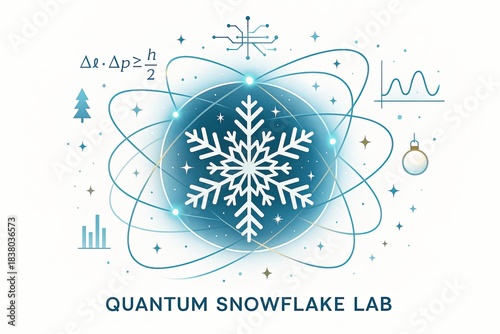 Quantum Snowflake Lab A Fusion of Science and Winter Holidays