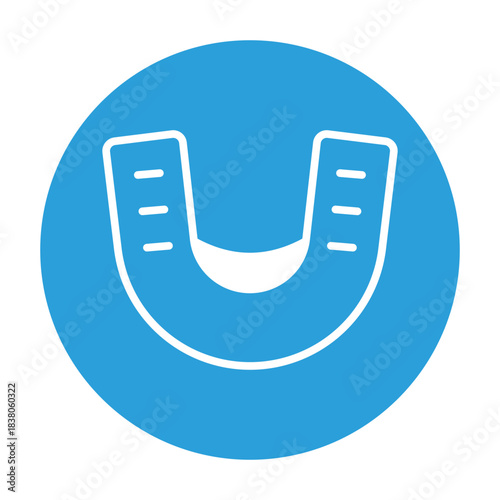  Teeth Protector Vector icon which can easily modify or edit
