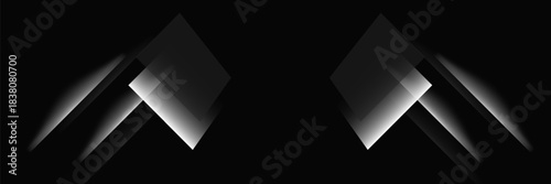black abstract background modern and elegant vector design. poster, website