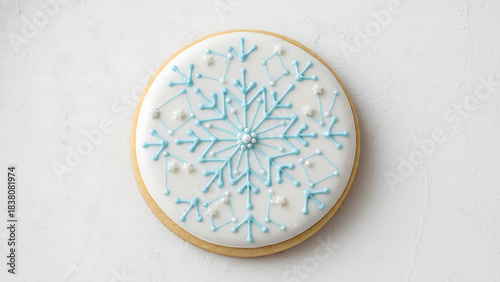 Fine Pastry with Icing Design