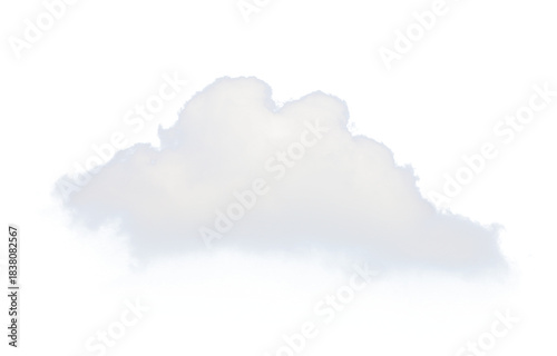 cloud on white