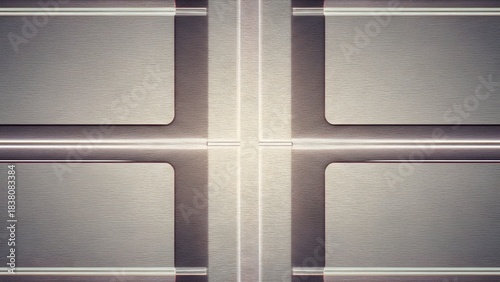 metal frame background