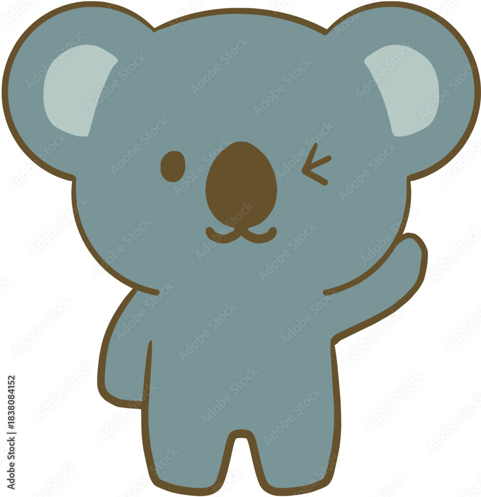 Obraz premium teddy bear cartoon