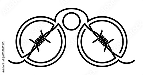 Barbed Wire Icon Y_2411002