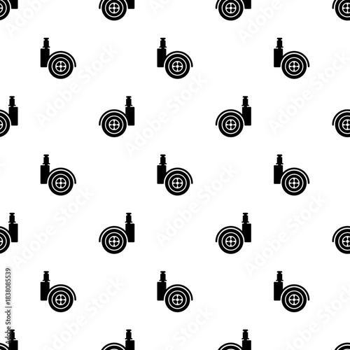 Caster Wheel Icon Seamless Pattern Y_2411003