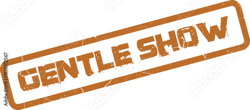 Gentle Show Event Promotion Stamp for Invitations and Digital Marketing Campaigns