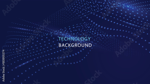 Dynamic Digital Particle Wave Technology Abstract Background