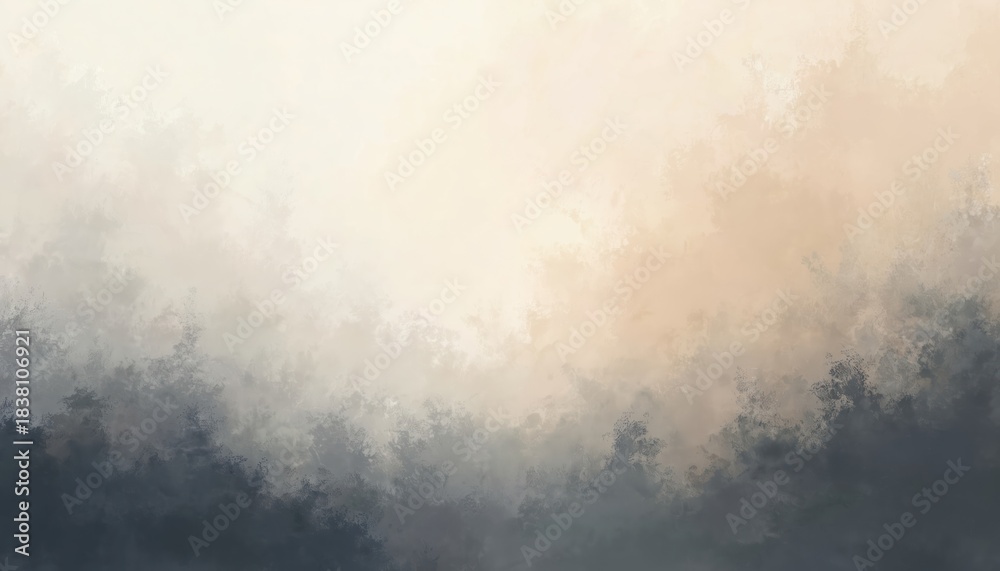 Obraz premium Abstract background with beige gray, white texture. Soft blend of colors creates calming atmosphere. Gentle gradient transitions from light to dark shades. Modern artwork with subtle nuances.