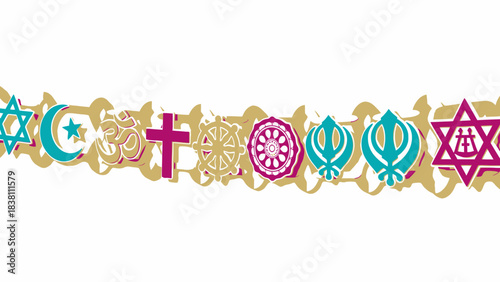 Interfaith Festive Garland