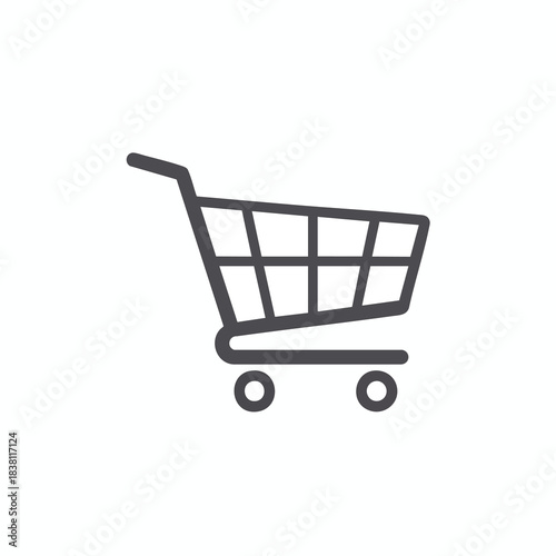 Simple Shopping Cart Icon
