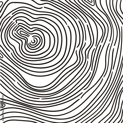 The texture imitates a human fingerprint or an animal paw print.