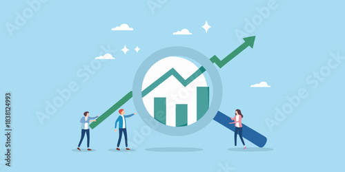 Analyzing real estate market growth with team collaboration and strategic insights
