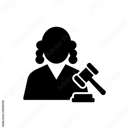 Legal Court Justice Judge Icon