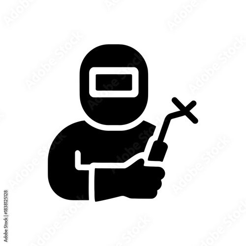 Industrial Welder Safety Gear Icon