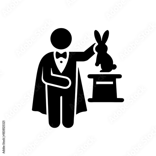 Magician Stage Performance Uniform Icon