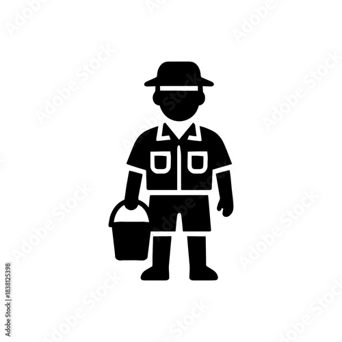 Fisherman Nature Catch Uniform Icon