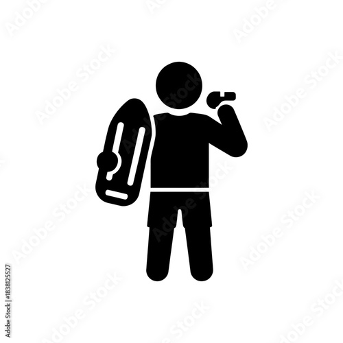 Water Safety Rescue Lifeguard Icon