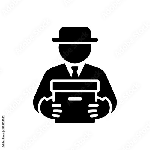 Secret Agent Detective Spy Icon
