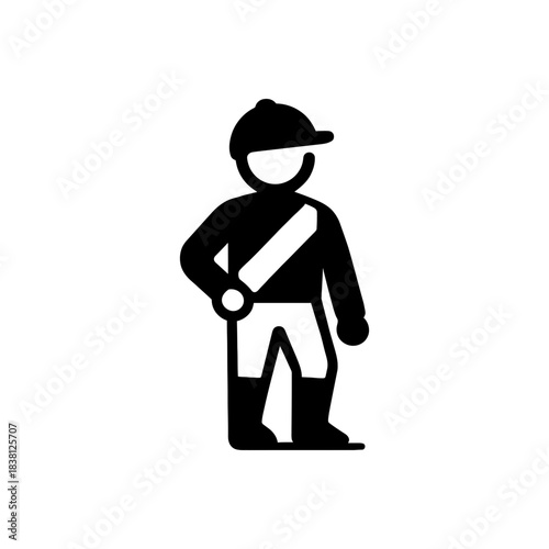 Horse Racing Jockey Rider Icon