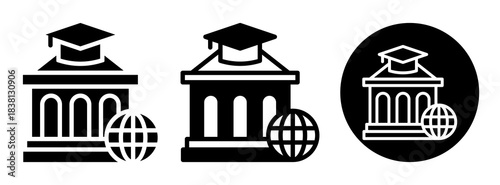 International University Icon Collection Glyph & Mixed Style