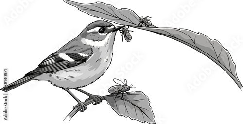 natures essential quest avian hunter secures vitality amidst the ecosystems silent rhythm, isolated on transparent background