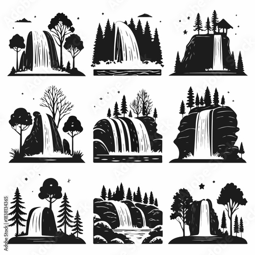 this-image-is-a-collection-of-twelve-stylized-blac