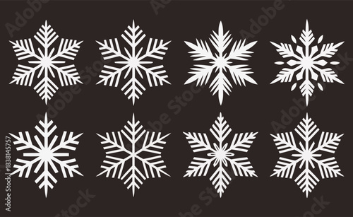 Intricate Snowflake Patterns Perfect for DIY Christmas Craft Projects
