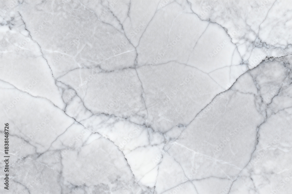 Naklejka premium White Marble Texture, Natural Stone Surface, Elegant Design Element, Interior Wall Decor, High Resolution, Abstract Pattern, Graphic Resource