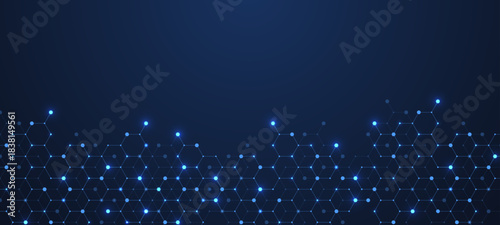 Abstract digital blockchain cube blocks concept. 3D big data cubes quantum computer technology idea. Artificial intelligence data core cubes design element