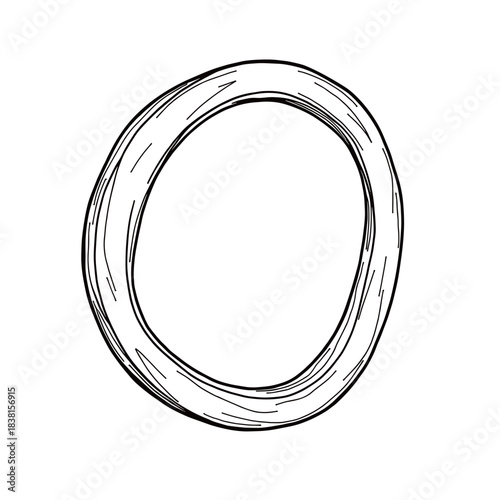Clean mirror with light ring coloring page for kids, educational activity and creativity in learning