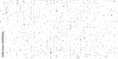 black and white glitch noise texture vector broken transmission. Glitch background. Abstract screen with noise effect. Glitchy noisy background texture with distorted screen pixel overlay effect.