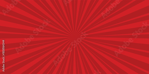 Comic background with red color