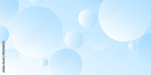 Modern geometric background gradient soft light blue bokeh for Graphic Business background hitech abstract