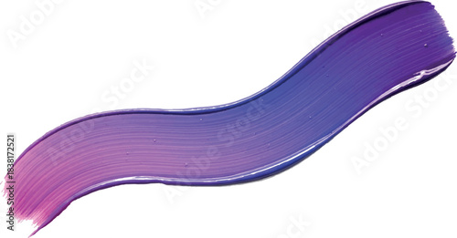 Abstract purple and pink paint stroke texture.