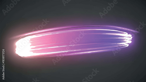 Dynamic Light Streak Abstract Motion Blur Effect.