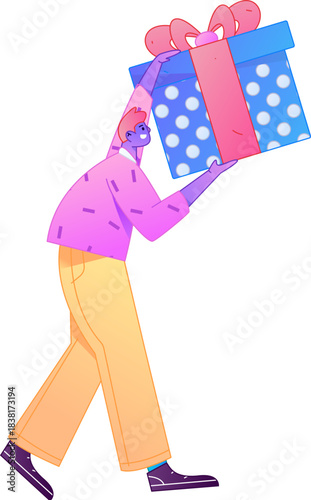 A relief illustration of a figure holding a caring hand, embodying the act of sharing affection.
