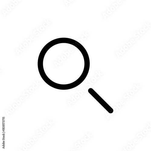 Search icon - minimal outline