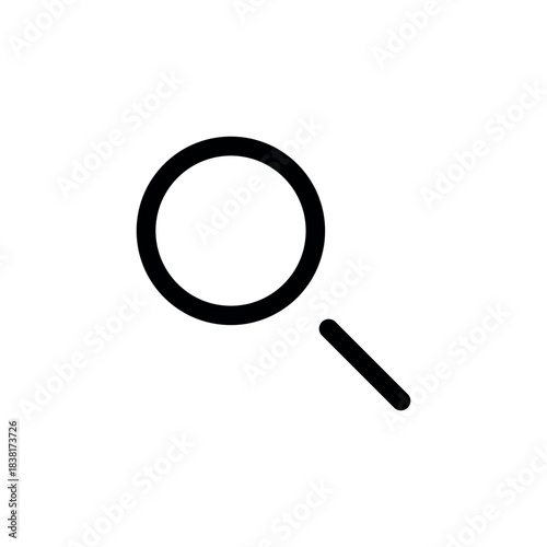 Search icon - minimal outline