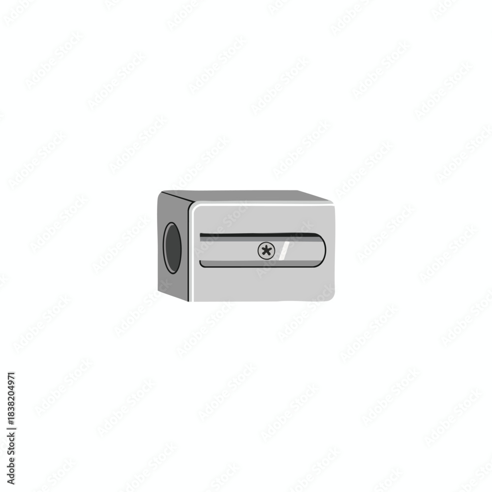 Obraz premium Silver Metal Locking Mechanism Close up