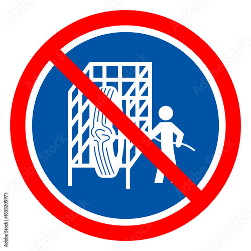 Cage Symbol Sign, Vector Illustration, Isolate On White Background Label. EPS10