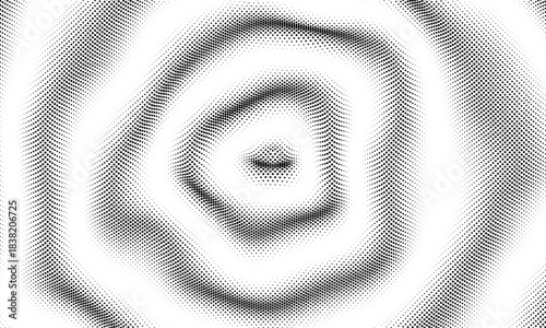 3D wavy overlay background with ripple effect. Grid surface with particle. Vector illustration for cover, card, postcard, interior design, banner