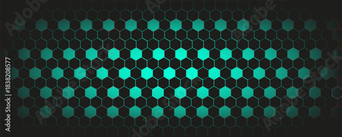 Black hexagon, honeycomb, design element, shapes, pattern with no strokes. Asset for photo collection, collage, template, frame, overlay, montage, clipping, layer mask.