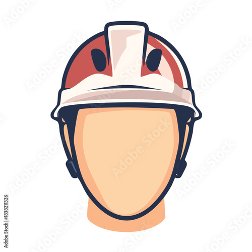 Construction Worker Safety Helmet Head Protection Gear.