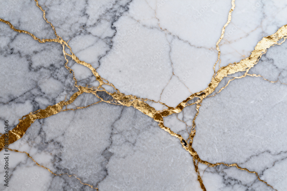 Obraz premium Luxury Marble Texture, Gold Veins, Elegant Design, High Resolution, Natural Stone, Interior Decor, Wall Art
