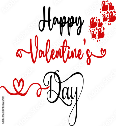 happy valentine's day svg