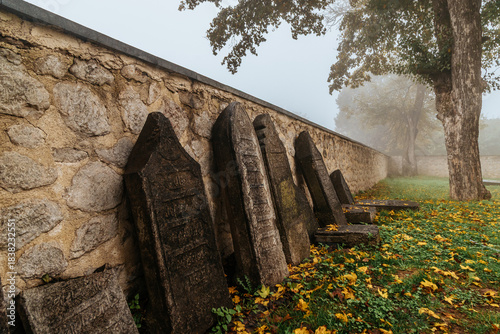 An ancient mosque located in the city of Shusha, Azerbaijan