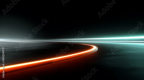 Modern blue digital wave background with smooth gradients and glowing tech elements designed for corporate templates, UI dashboards and presentation slides