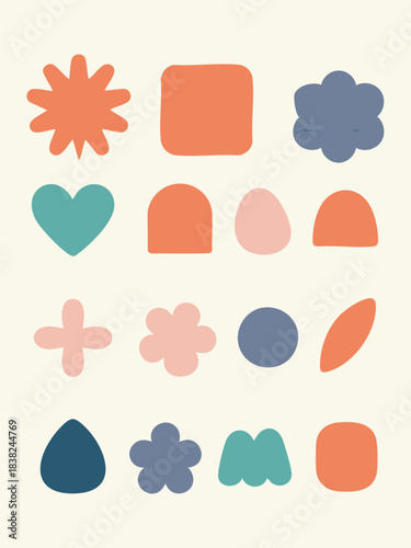 A vibrant collection of colorful speech bubble and sticker vectors for your design needs