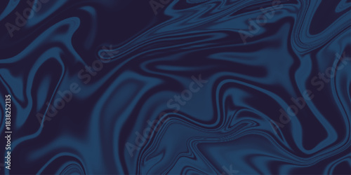 Suminagashi marble texture hand painted with indigo ink. Abstract blue acrylic pours liquid marble surface design. Abstract liquid marble. Acrylic painting on canvas with turquoise gradient. 